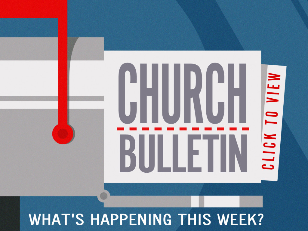 Weekly Bulletins « Celebration Baptist Church